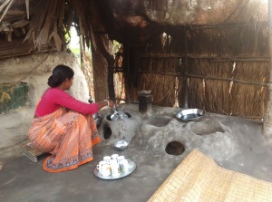 Tea time in Fulbari Village